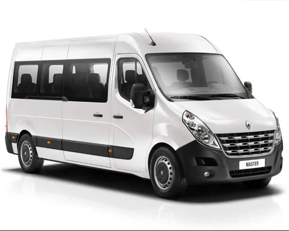 Servicio de transporte vans y camionetas